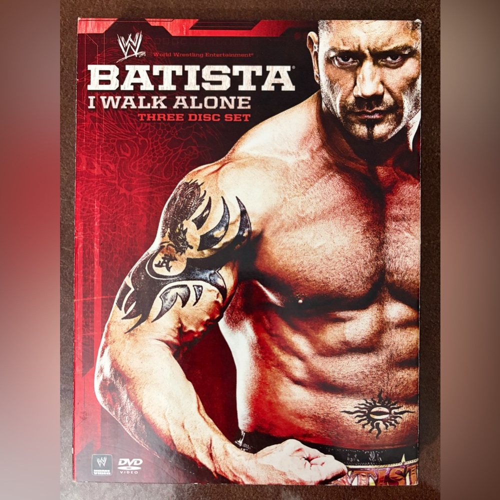 WWE: Batista - I Walk Alone (DVD, 2009, 3-Disc Set)